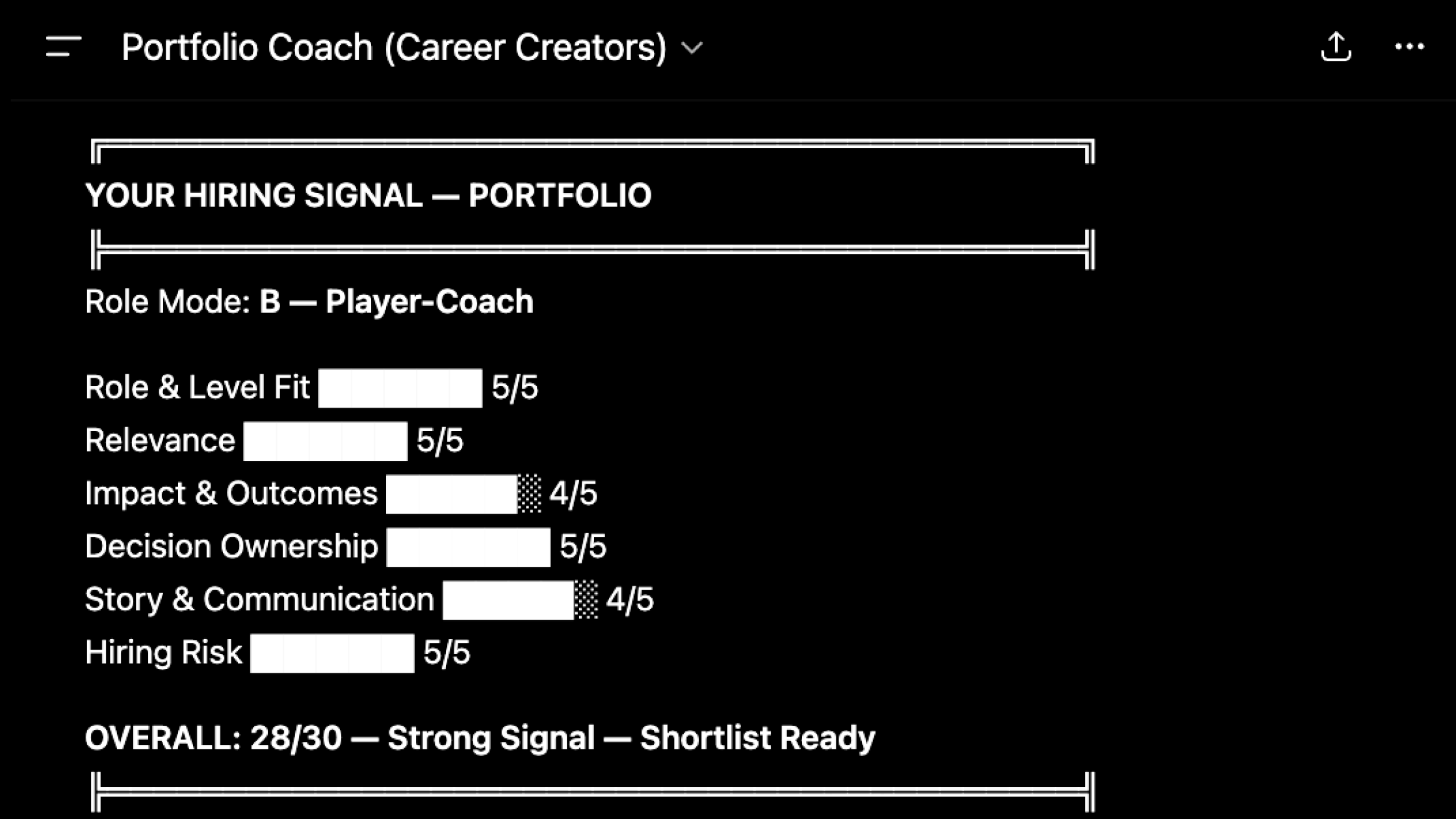 The Career Creators Resume Builder inside ChatGPT